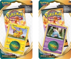 Pokemon SWSH3 Darkness Ablaze Checklane Blister Packs - Set of 2